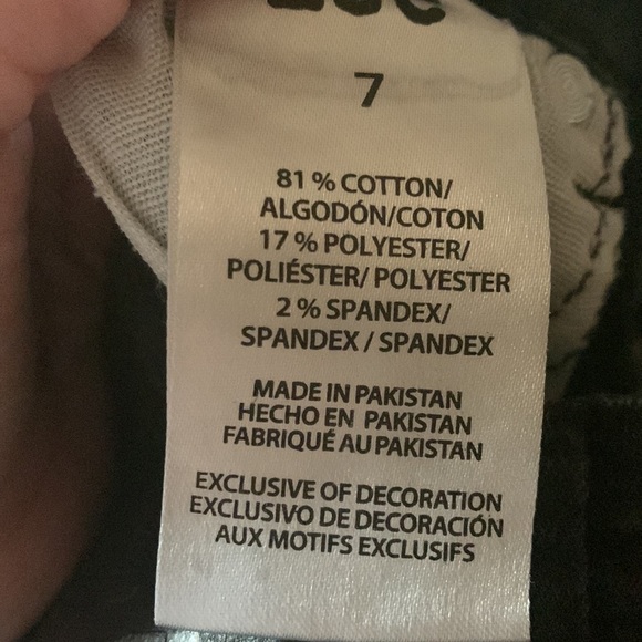 Lee Jeans Skinny Straight Leg Boy’s Size 7 - Picture 5 of 5